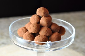 Decadent Mint Chocolate Truffles