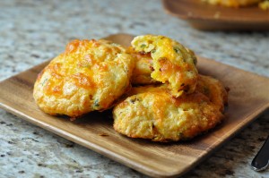Cornmeal Cheddar Chipotle Biscuits