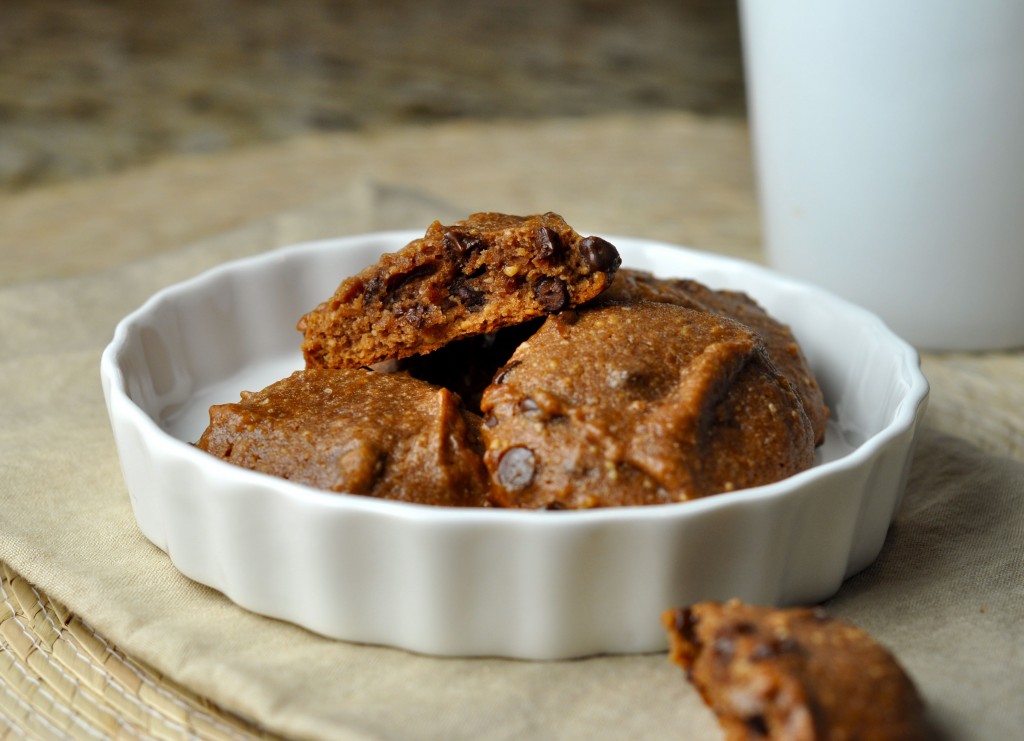 Healthy Peanut Butter Chocolate Cookies