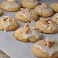 Toasted Almond Brown Sugar Cookies