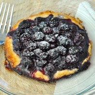 Open-Faced Easy Blueberry Pie