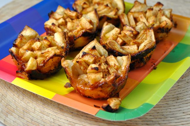 Apple Puff Pastry Cups