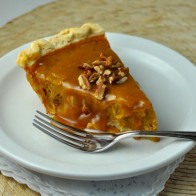 Pumpkin Caramel Pie