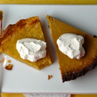 Pumpkin Pies (2 Ways!) with Spiced Whipped Cream