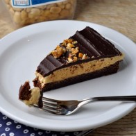 Honey-Roasted PB & Chocolate Tart
